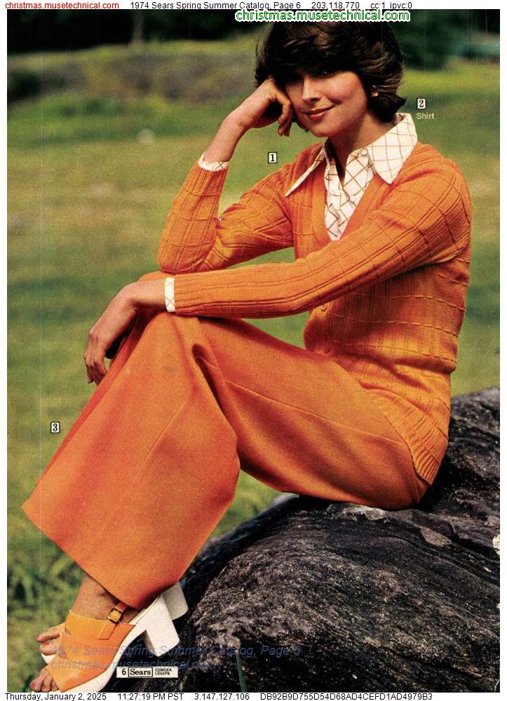 1974 Sears Spring Summer Catalog, Page 6