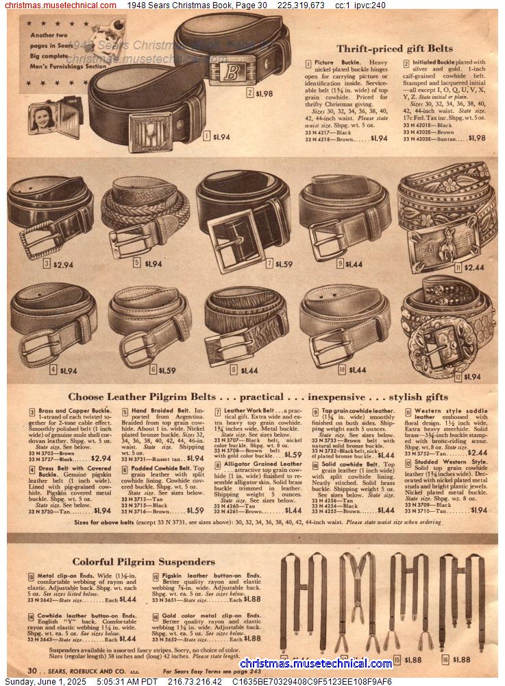1948 Sears Christmas Book, Page 30