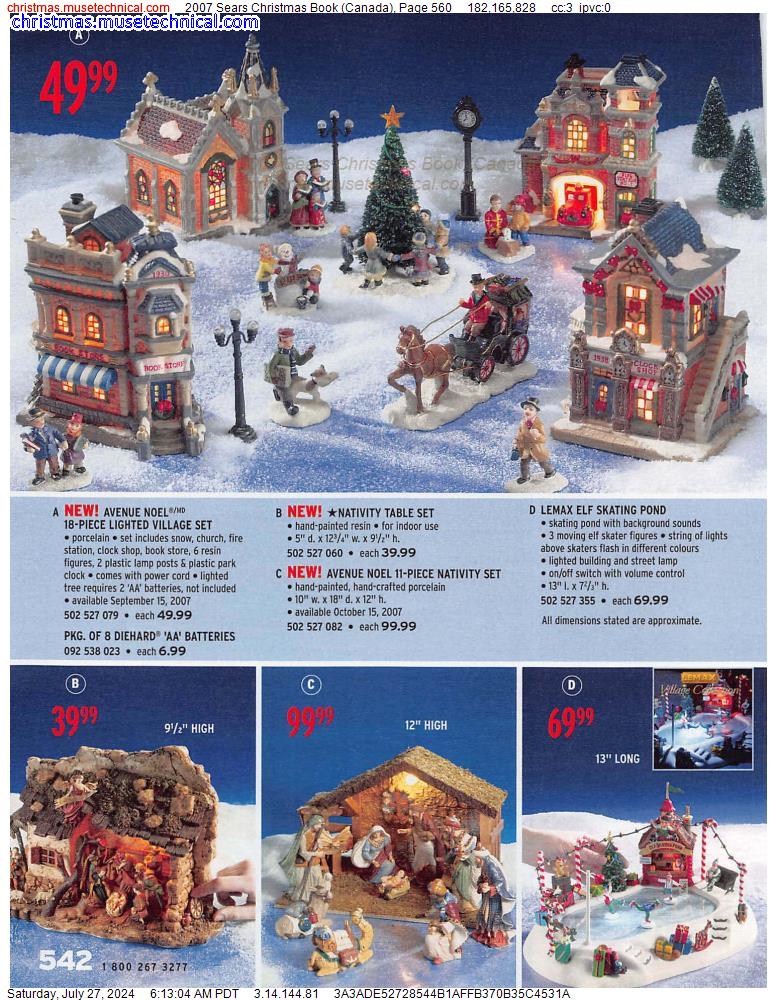 2007 Sears Christmas Book (Canada), Page 560