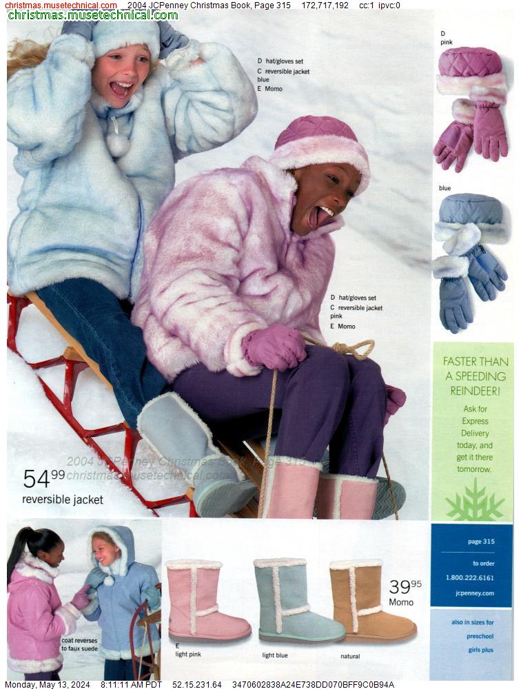2004 JCPenney Christmas Book, Page 315