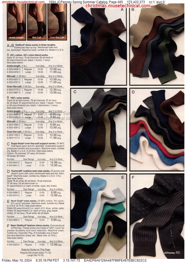 1994 JCPenney Spring Summer Catalog, Page 485