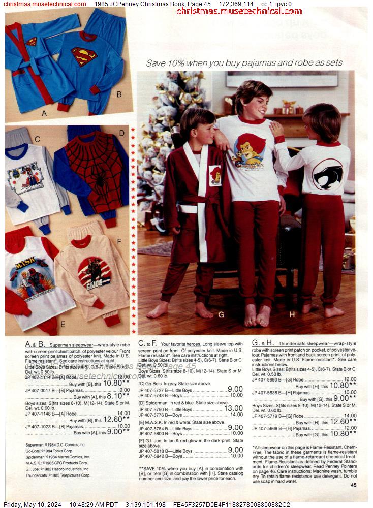 1985 JCPenney Christmas Book, Page 45