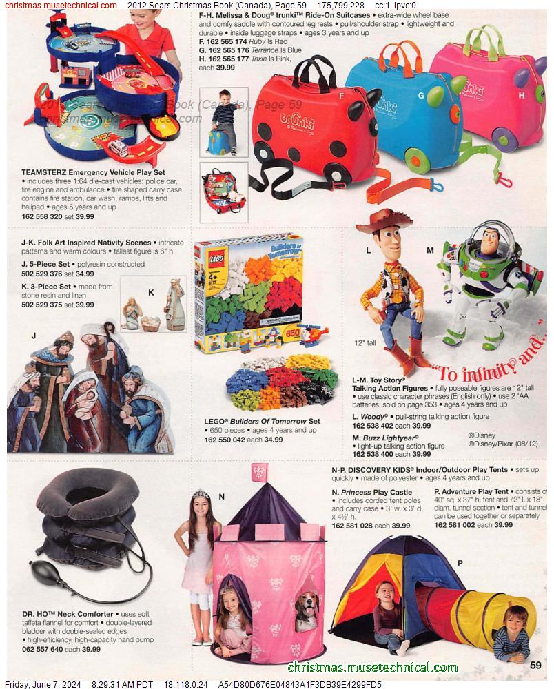2012 Sears Christmas Book (Canada), Page 59