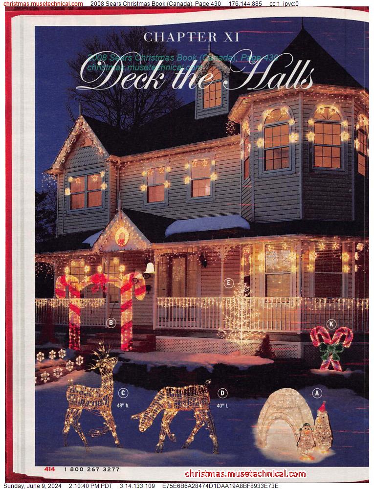 2008 Sears Christmas Book (Canada), Page 430