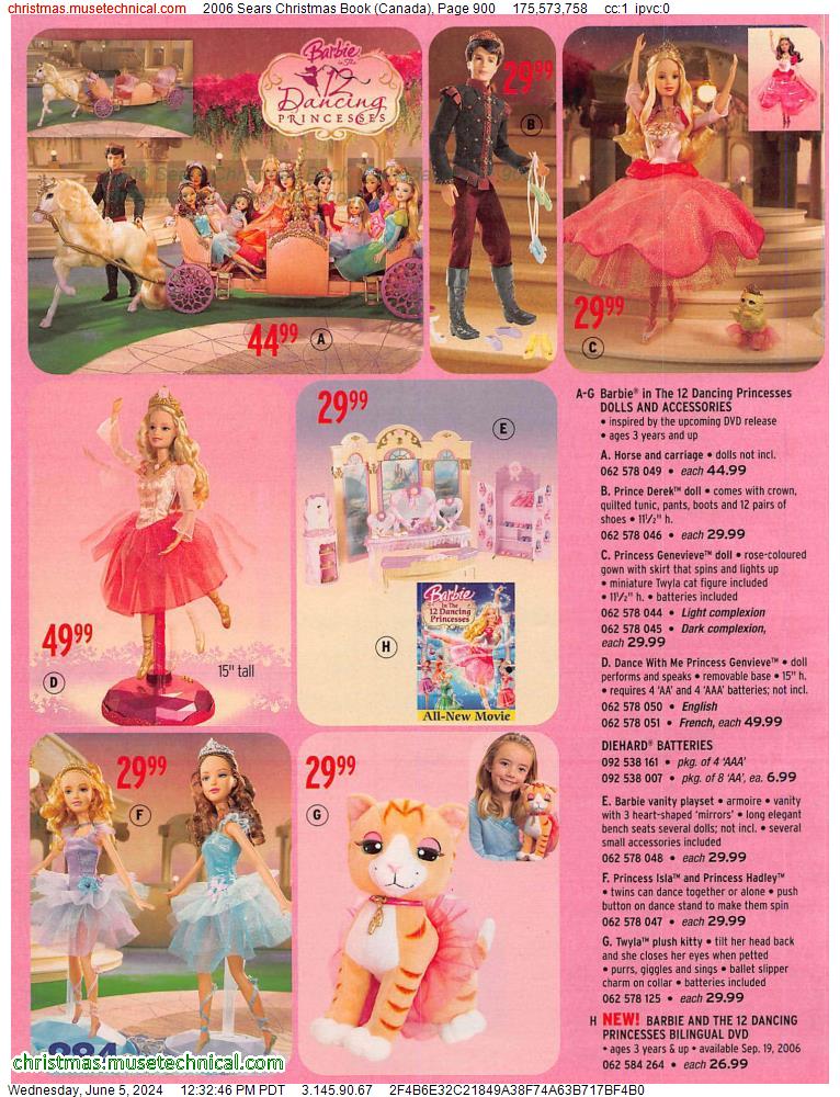 2006 Sears Christmas Book (Canada), Page 900