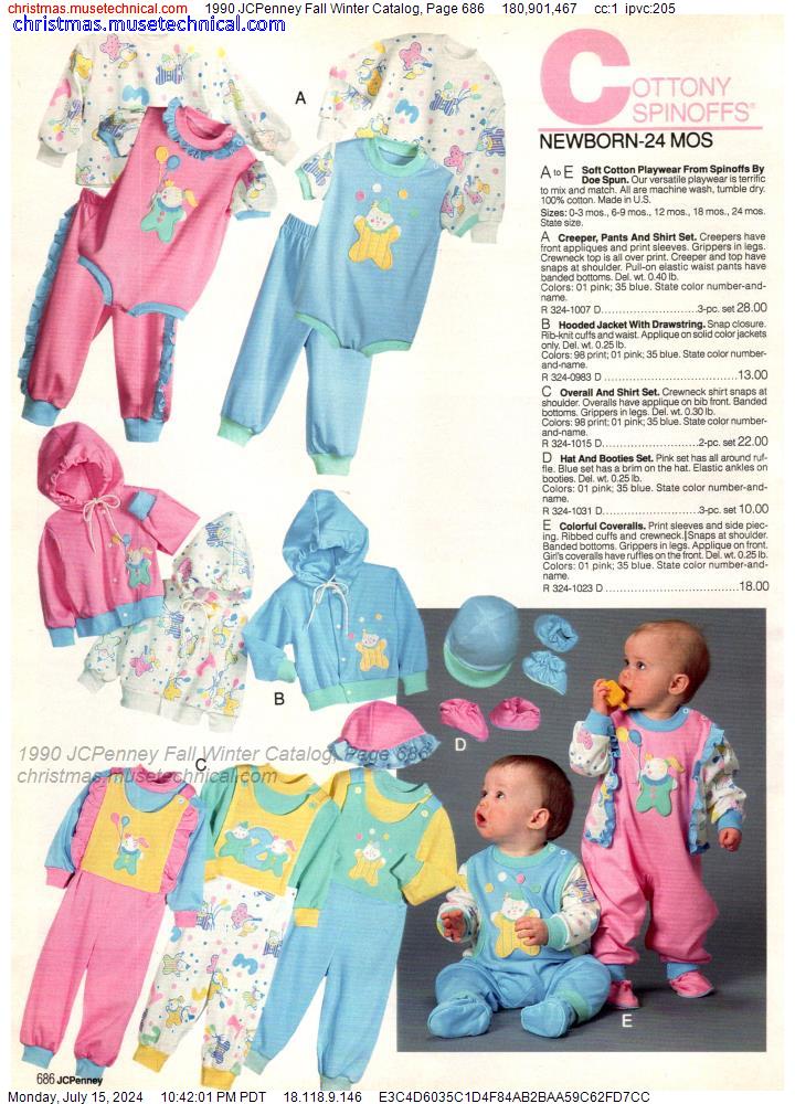 1990 JCPenney Fall Winter Catalog, Page 686