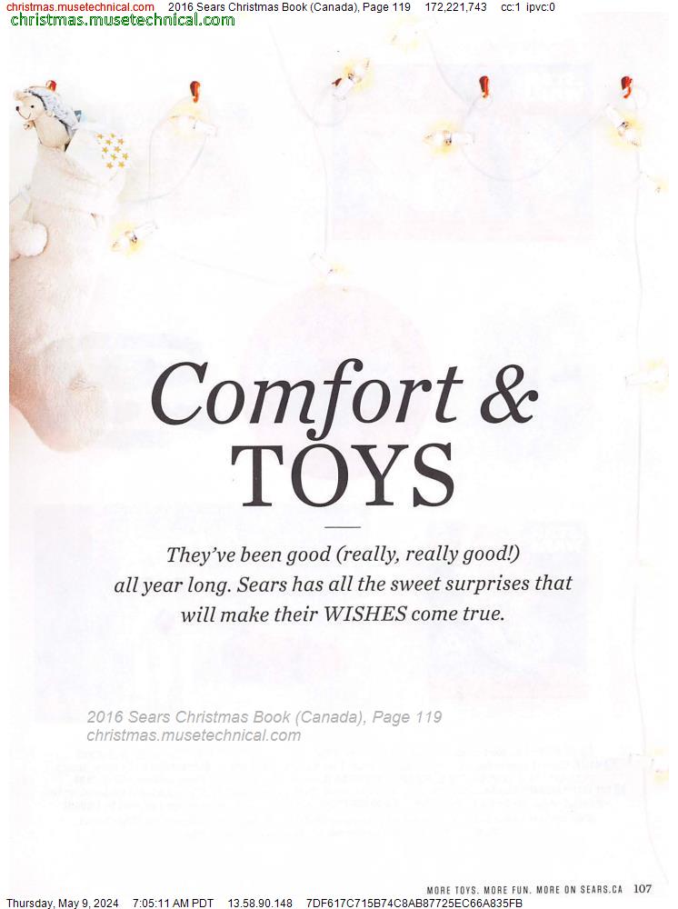 2016 Sears Christmas Book (Canada), Page 119