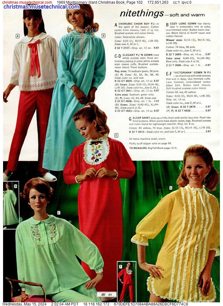 1969 Montgomery Ward Christmas Book, Page 102
