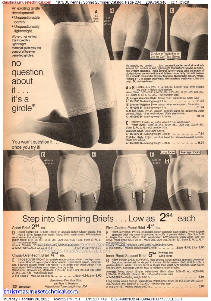 1975 JCPenney Spring Summer Catalog, Page 234