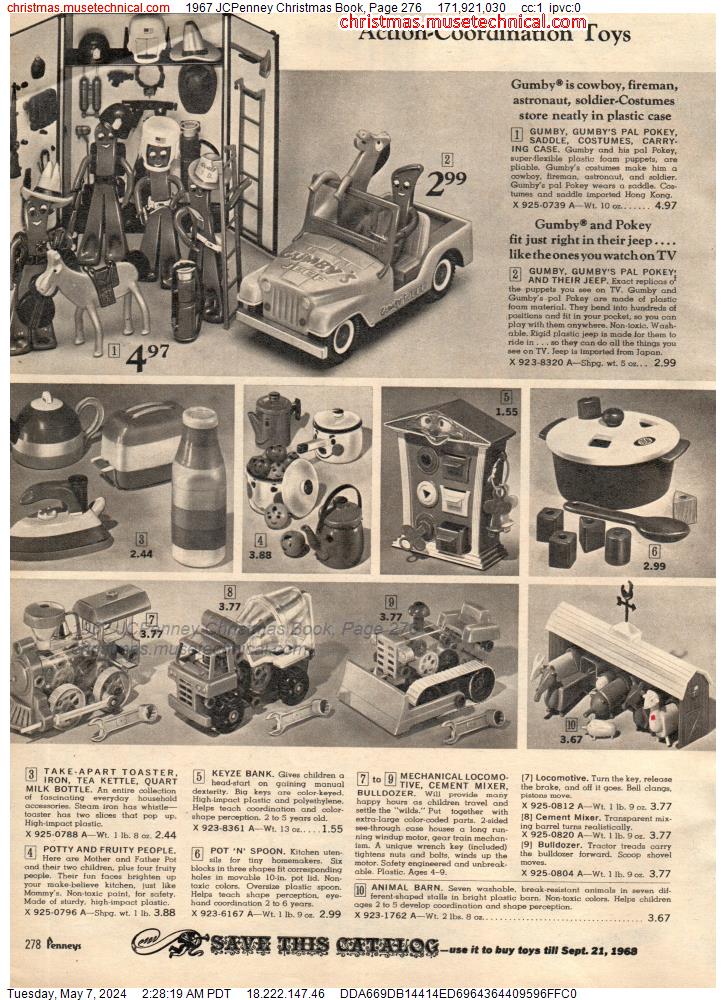 1967 JCPenney Christmas Book, Page 276