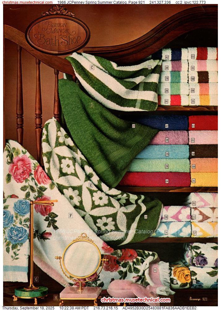1966 JCPenney Spring Summer Catalog, Page 921