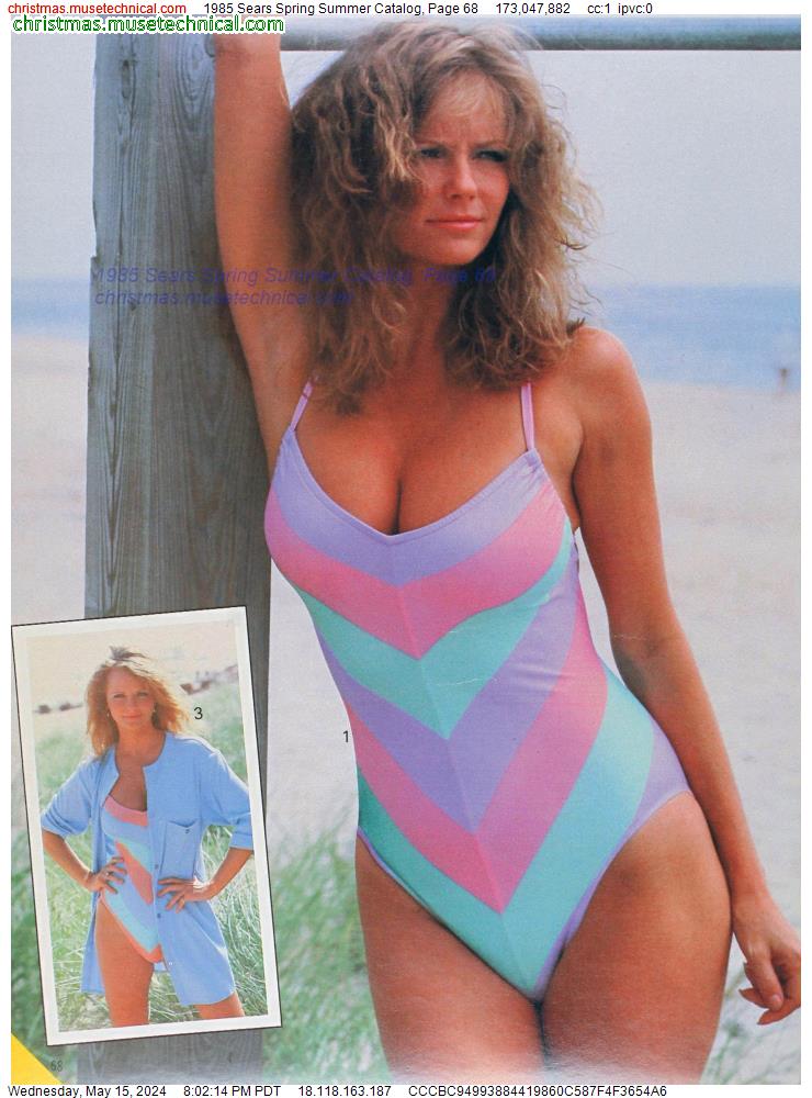 1985 Sears Spring Summer Catalog, Page 68