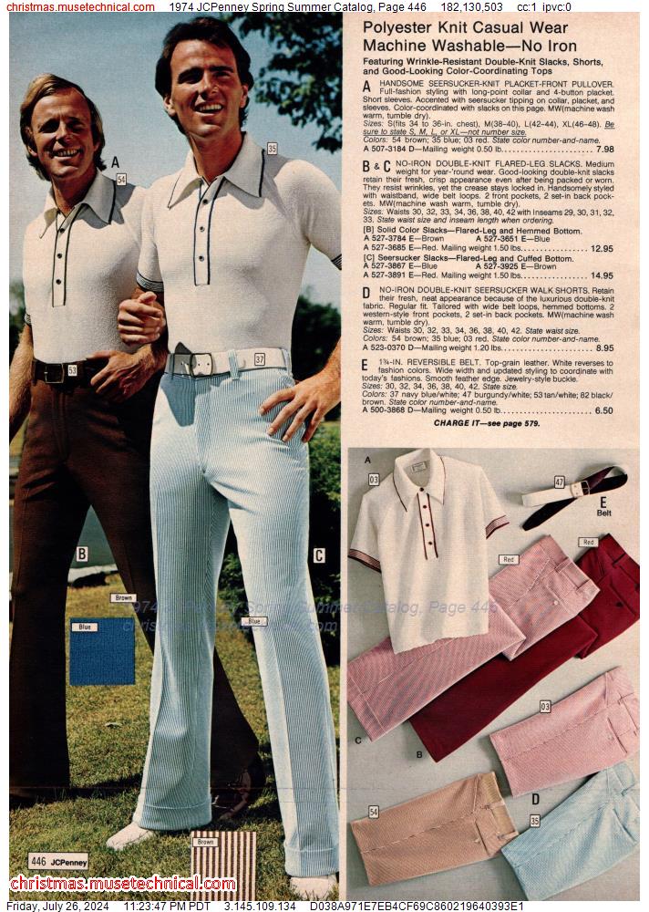 1974 JCPenney Spring Summer Catalog, Page 446