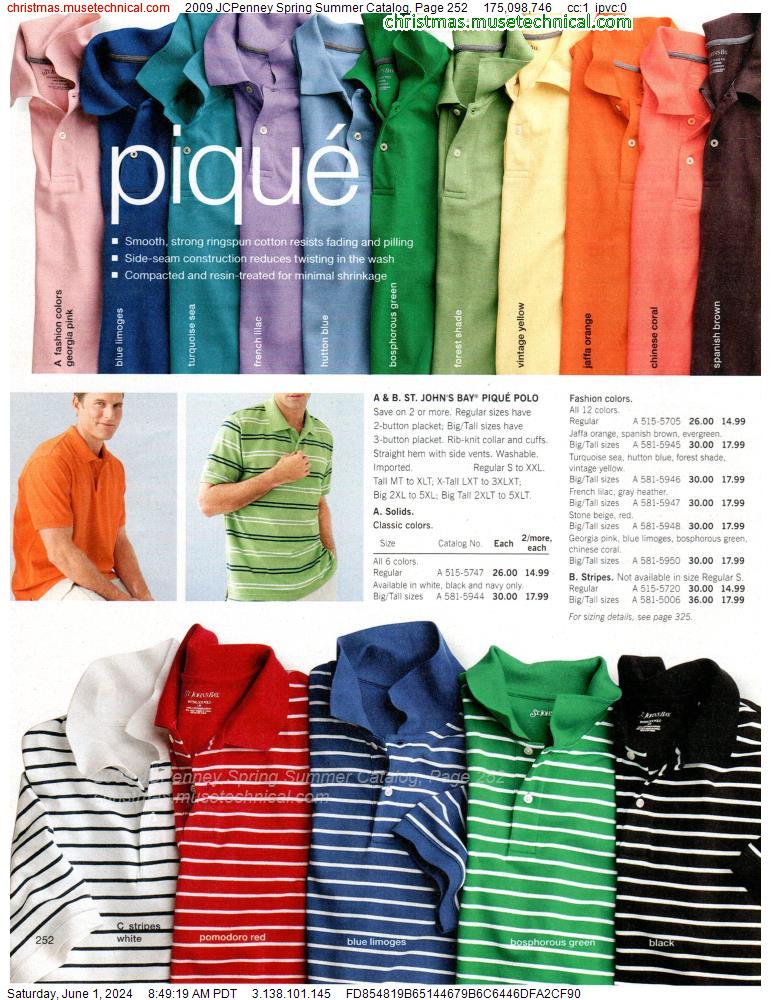 2009 JCPenney Spring Summer Catalog, Page 252