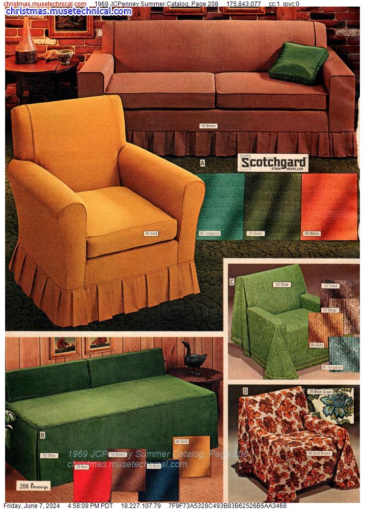 1969 JCPenney Summer Catalog, Page 208