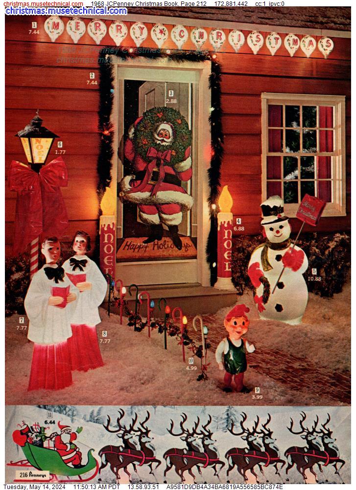 1968 JCPenney Christmas Book, Page 212