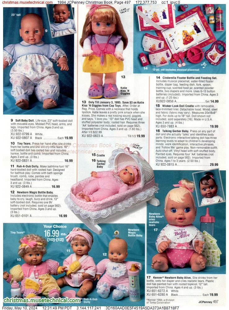 1994 JCPenney Christmas Book, Page 497