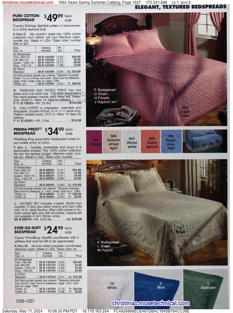 1992 Sears Spring Summer Catalog, Page 1557