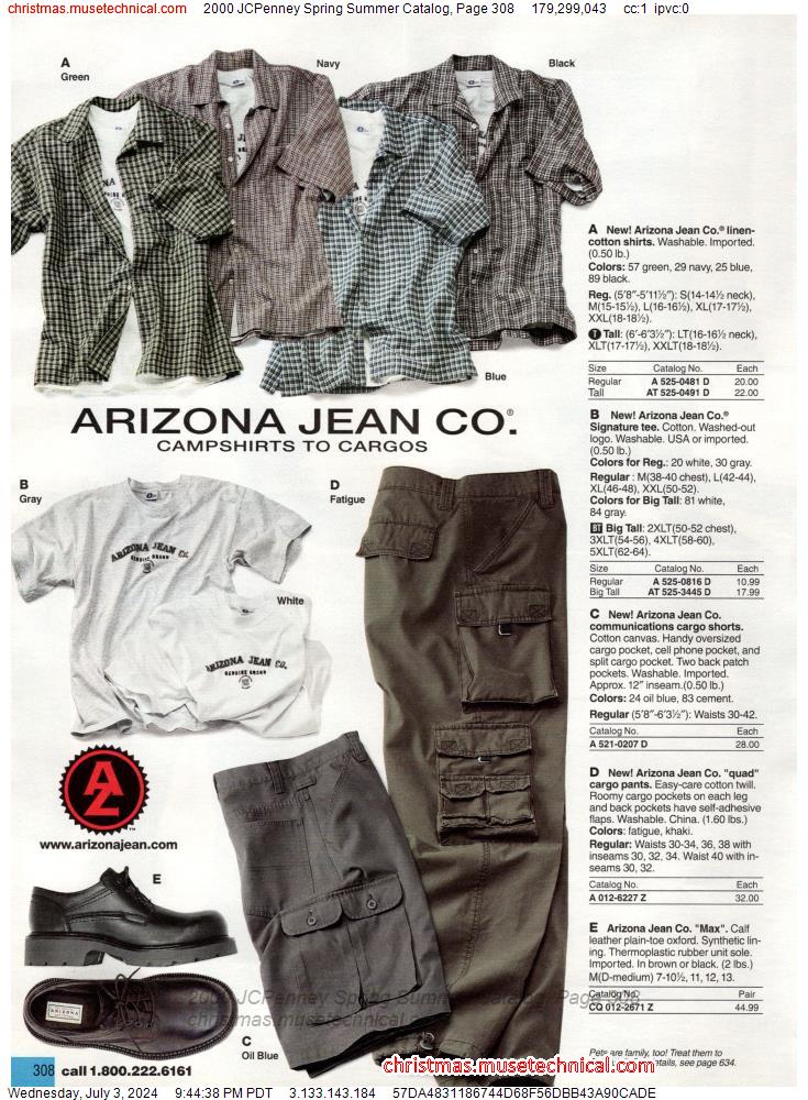 2000 JCPenney Spring Summer Catalog, Page 308
