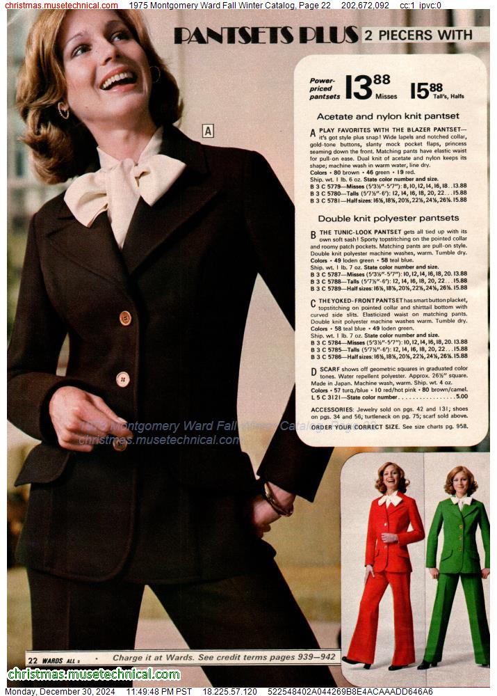 1975 Montgomery Ward Fall Winter Catalog, Page 22