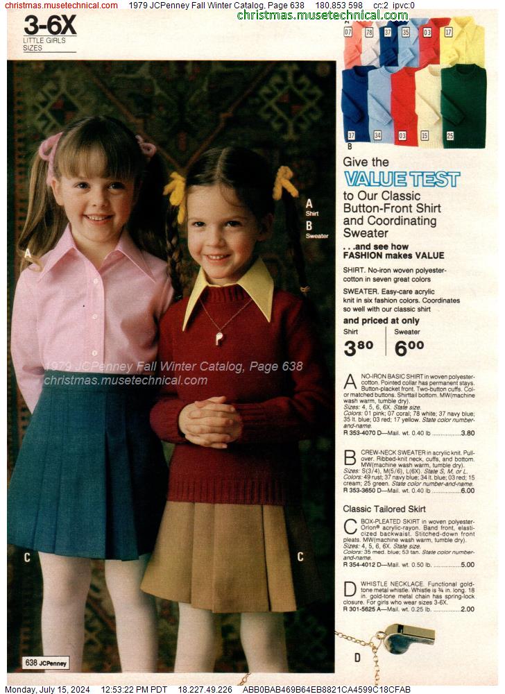 1979 JCPenney Fall Winter Catalog, Page 638
