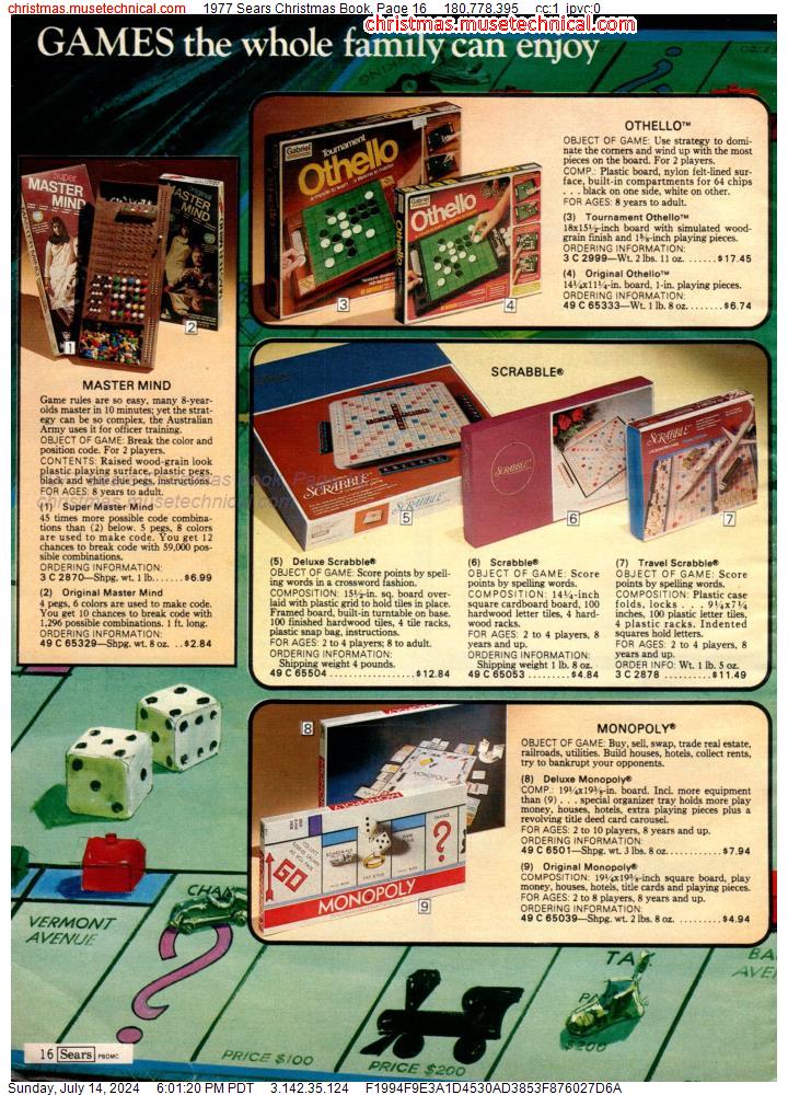 1977 Sears Christmas Book, Page 16