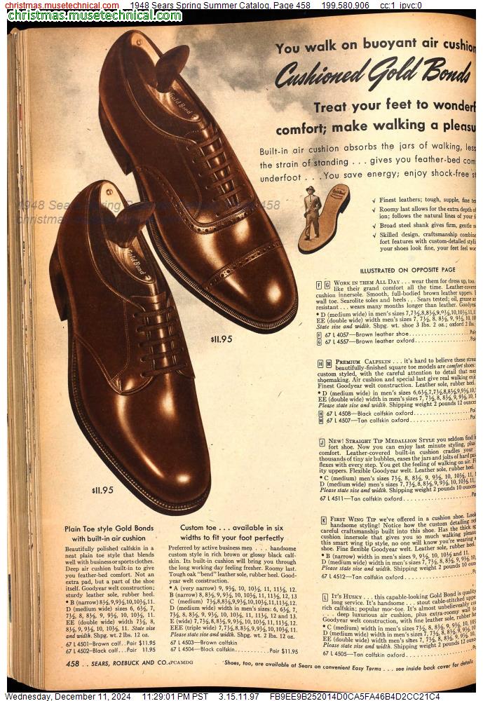 1948 Sears Spring Summer Catalog, Page 458