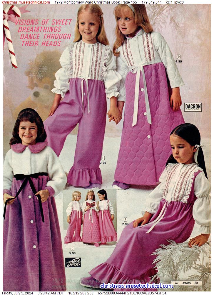 1972 Montgomery Ward Christmas Book, Page 155
