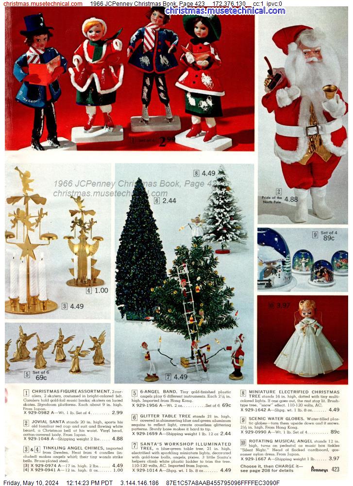 1966 JCPenney Christmas Book, Page 423