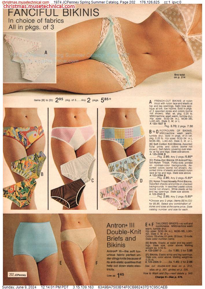 1974 JCPenney Spring Summer Catalog, Page 202