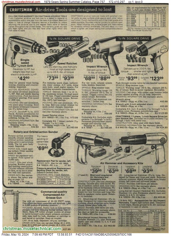 1979 Sears Spring Summer Catalog, Page 757