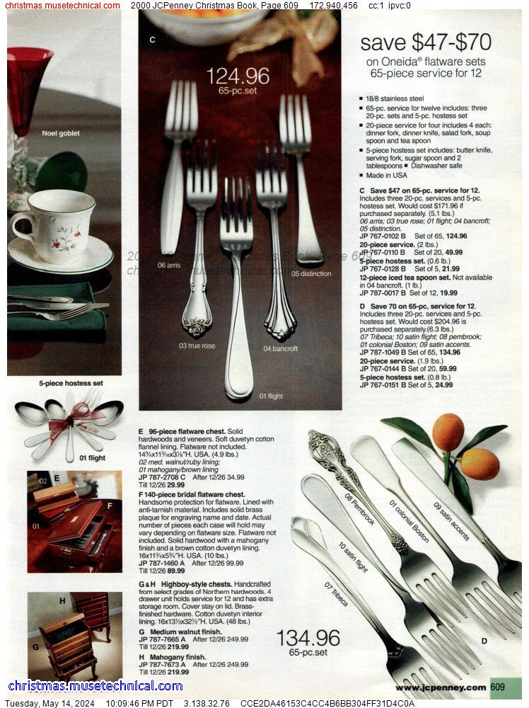 2000 JCPenney Christmas Book, Page 609