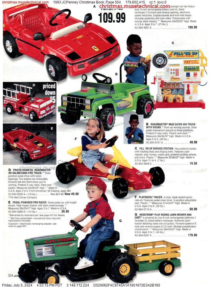 1993 JCPenney Christmas Book, Page 554