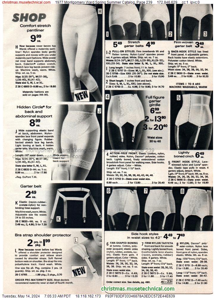 1977 Montgomery Ward Spring Summer Catalog, Page 239
