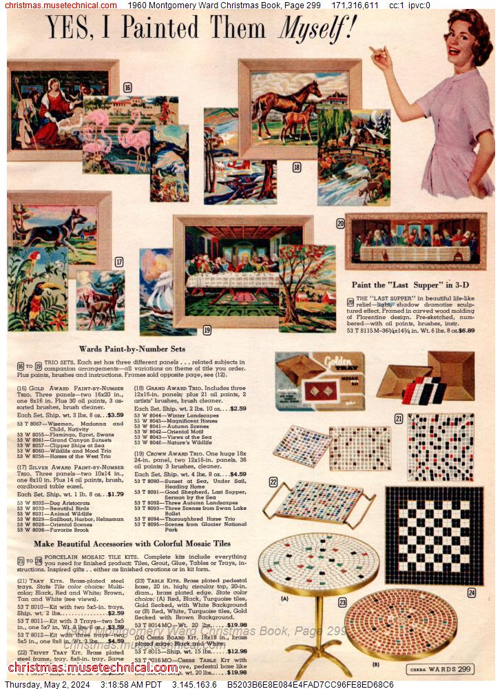 1960 Montgomery Ward Christmas Book, Page 299
