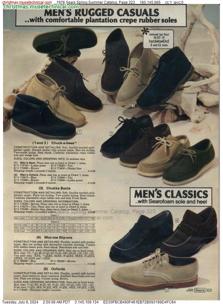 1976 Sears Spring Summer Catalog, Page 323