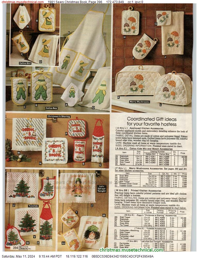 1981 Sears Christmas Book, Page 396