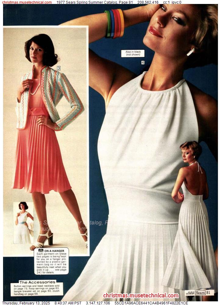 1977 Sears Spring Summer Catalog, Page 81