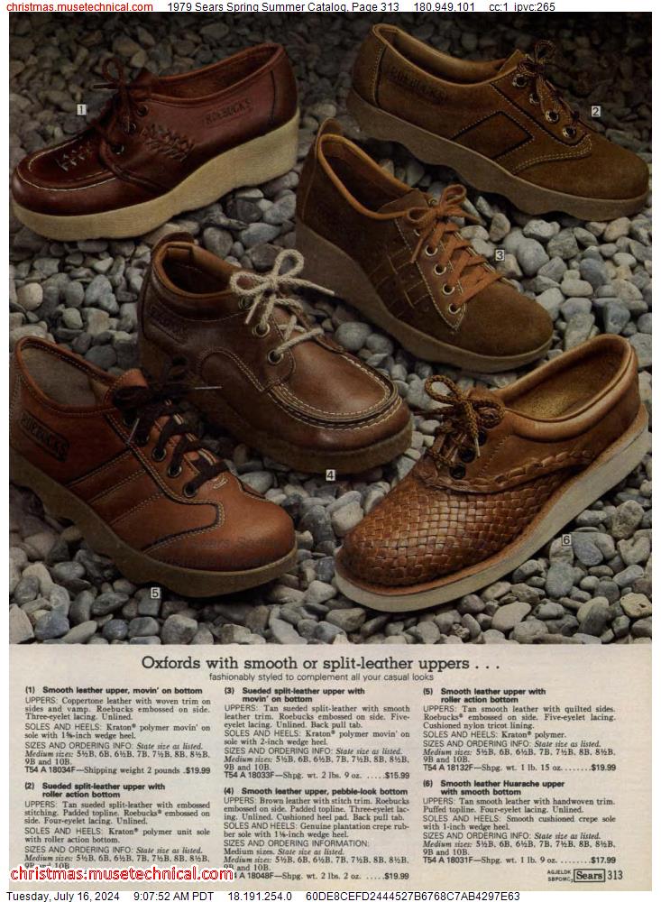 1979 Sears Spring Summer Catalog, Page 313