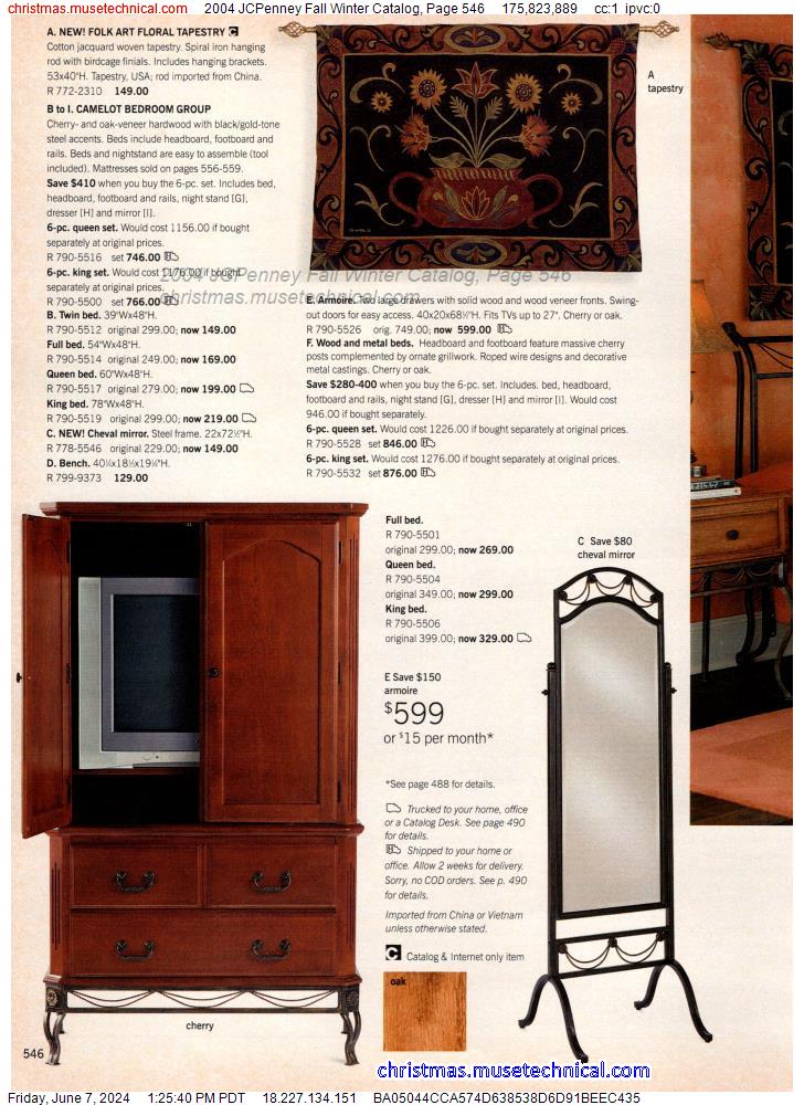 2004 JCPenney Fall Winter Catalog, Page 546