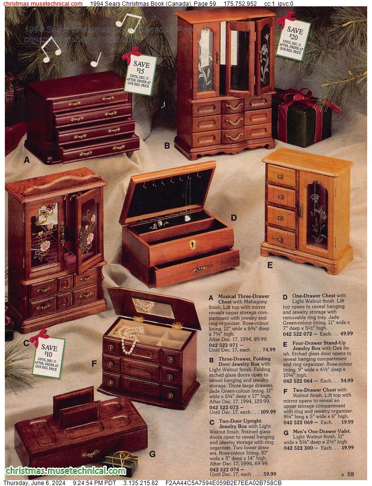 1994 Sears Christmas Book (Canada), Page 59