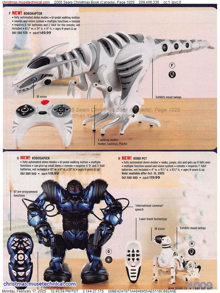 2005 Sears Christmas Book (Canada), Page 1029