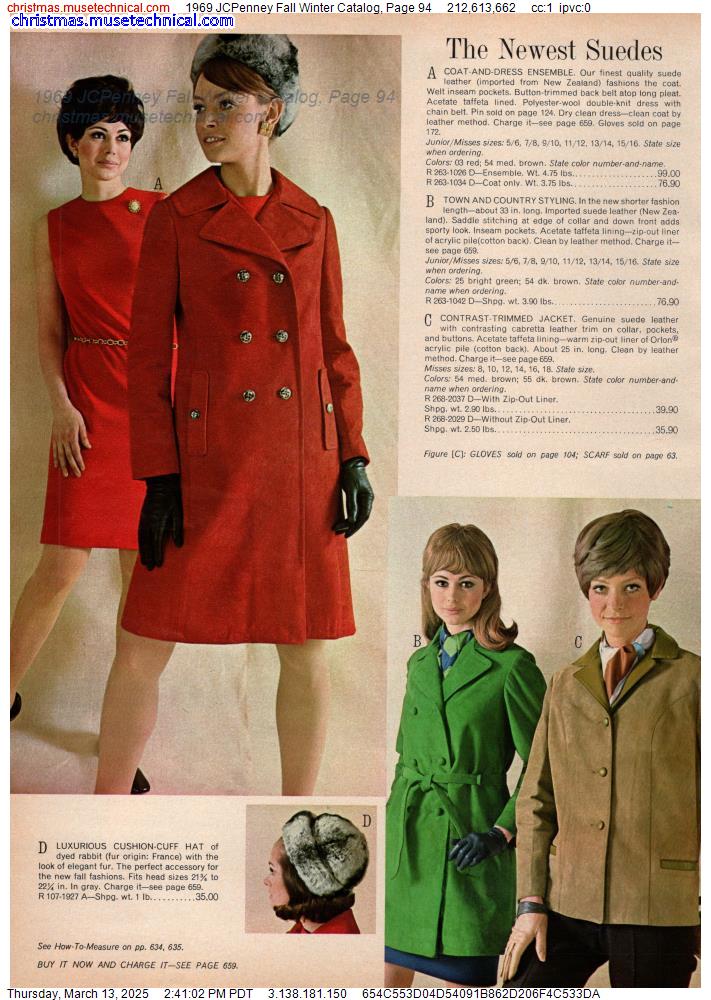 1969 JCPenney Fall Winter Catalog, Page 94