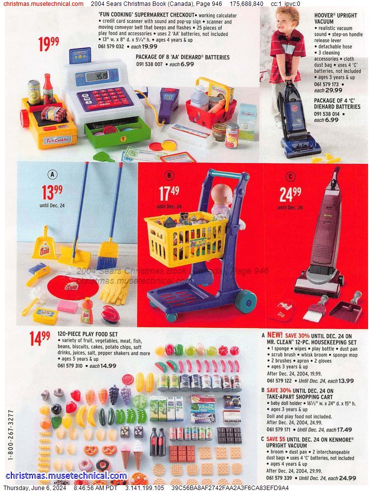 2004 Sears Christmas Book (Canada), Page 946