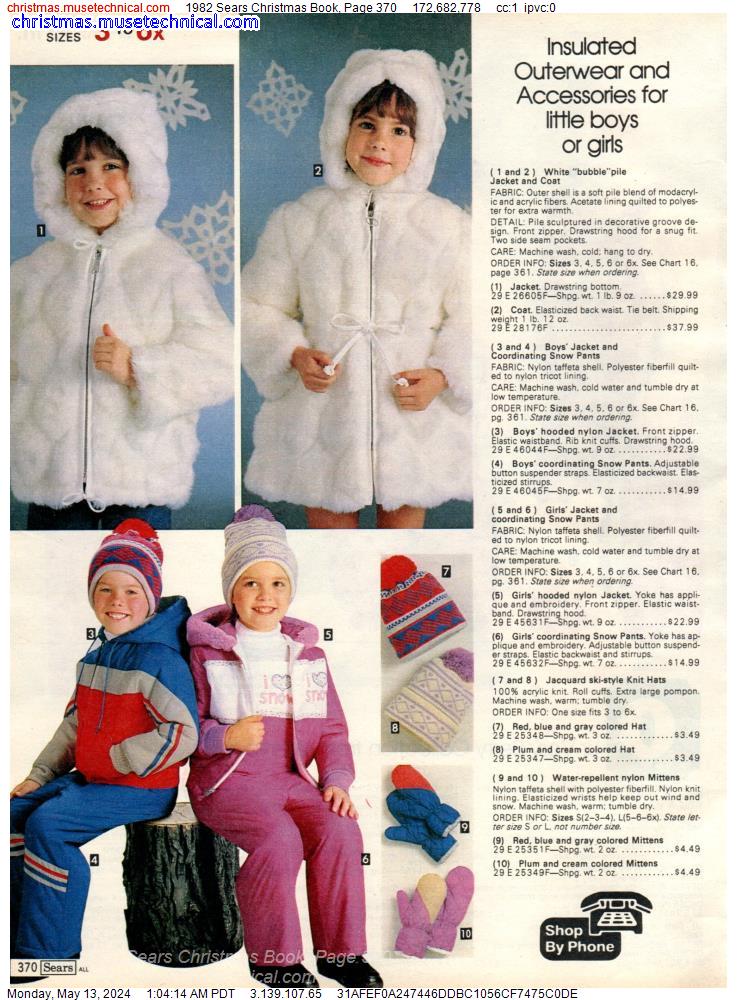1982 Sears Christmas Book, Page 370