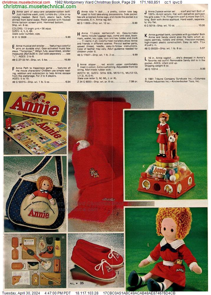 1982 Montgomery Ward Christmas Book, Page 29