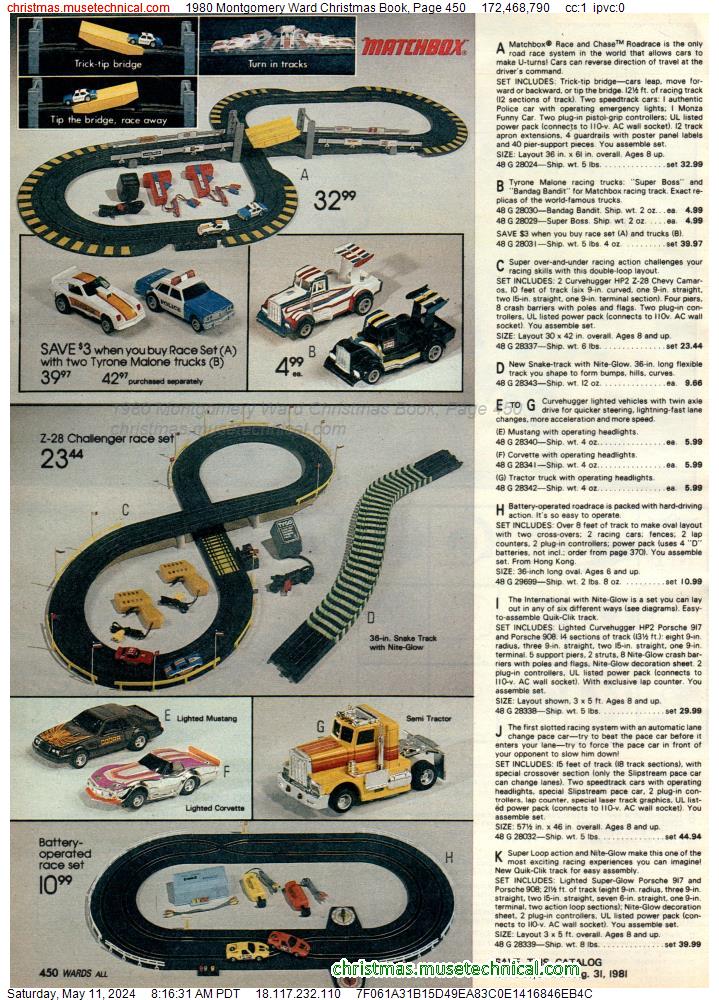 1980 Montgomery Ward Christmas Book, Page 450