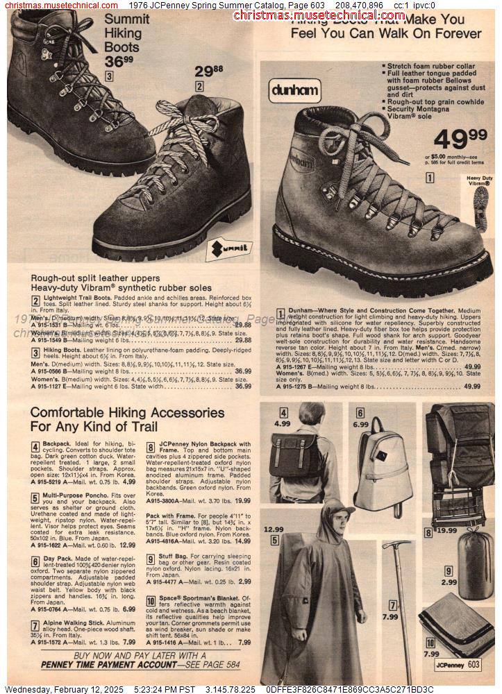 1976 JCPenney Spring Summer Catalog, Page 603