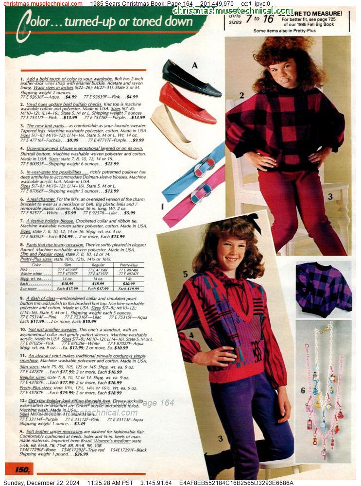 1985 Sears Christmas Book, Page 164