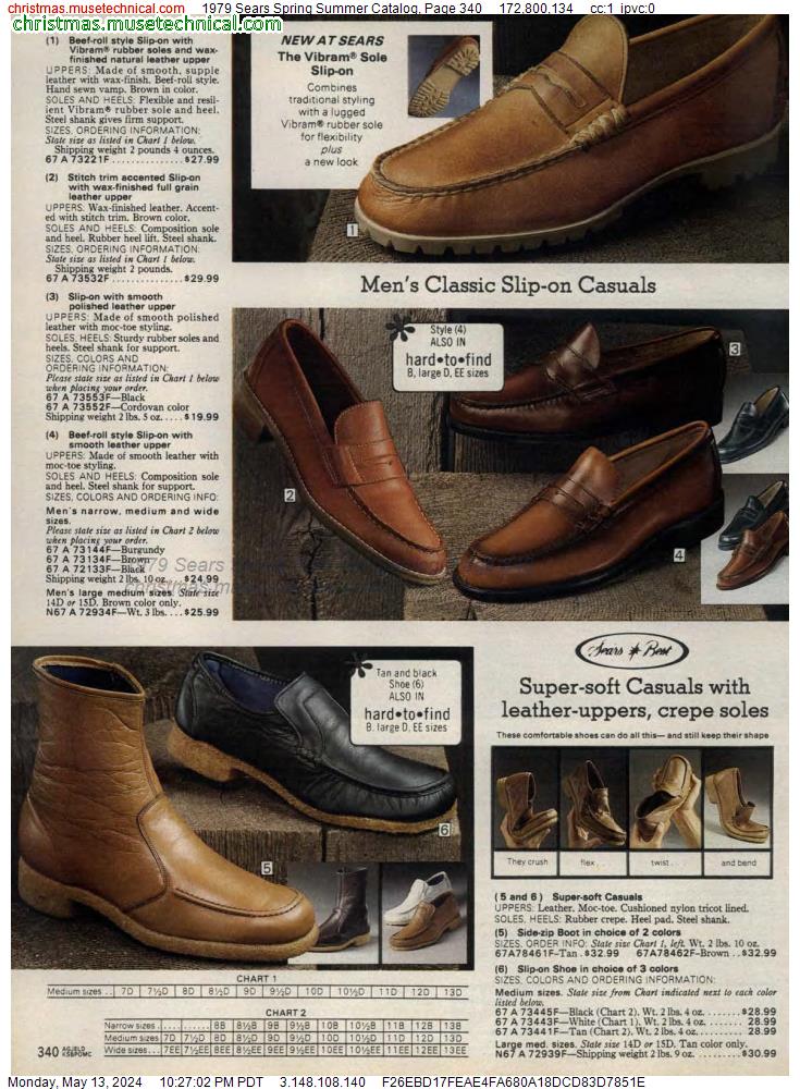 1979 Sears Spring Summer Catalog, Page 340